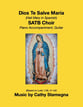 Dios Te Salve, Maria (SATB Choir)  SATB choral sheet music cover